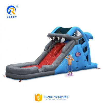 Deslizador de agua de aire de PVC personalizado para niños y adultos en un gran parque inflable comercial