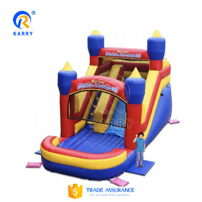 Deslizador de agua de aire de PVC personalizado para niños y adultos en un gran parque inflable comercial