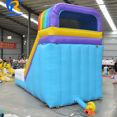 Clásico Jumper Inflatable Castillo Slide Combo con Piscina Impresión Digital