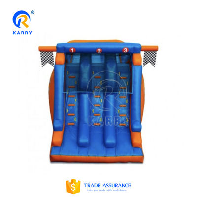 Tamaño personalizado Deslizador de rebote inflable Deslizador de aire seco y de agua para aventuras al aire libre