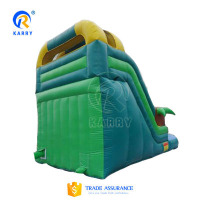 Glue incluido Gran tobogán de agua inflable personalizado para equipos de parque acuático al aire libre