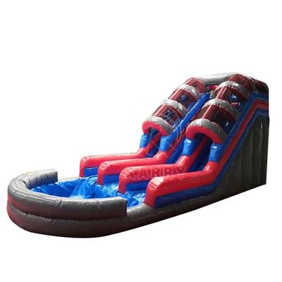 Deslizador de agua inflable de grado comercial para niños Deslizador de aire exterior de color personalizado