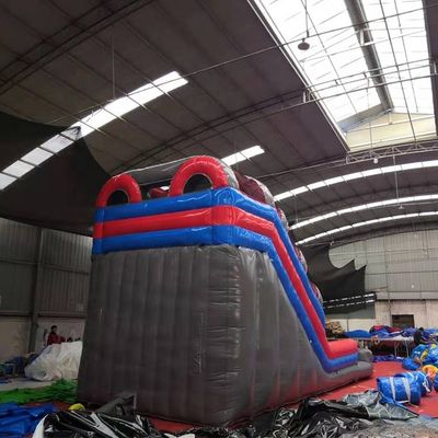 Deslizador de agua inflable de grado comercial para niños Deslizador de aire exterior de color personalizado