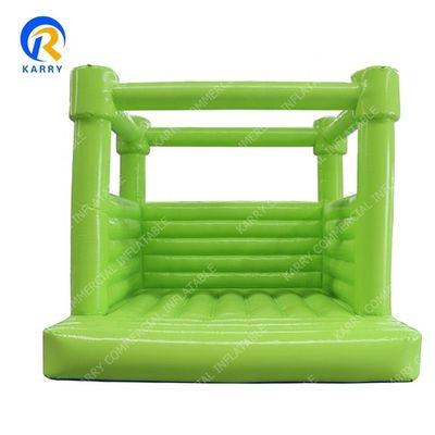 Castillo de salto rosa pastel personalizable para bodas o fiestas de cumpleaños Trampolín inflable