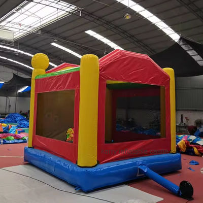 Jardín de juegos inflables 13x13 calle sésamo castillo de saltos para el entretenimiento de los niños