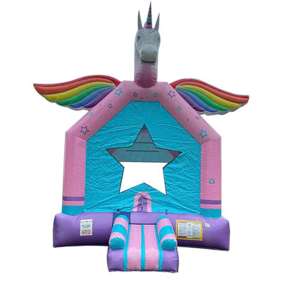 Tamaño personalizado PORTABLE Casa Jardín Castillo de salto para el tiempo de juego en interiores y exteriores