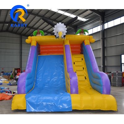 Capacidad máxima 100-500 kg Mini Little Angry Eagle tobogán de agua inflable para la diversión del verano