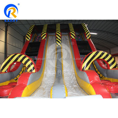 Capacidad máxima &lt; 100 kg tobogán de agua inflable para eventos comerciales