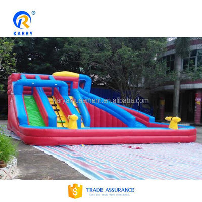 Verano Gran piscina tobogán castillo inflable para niños piscina al aire libre juego de escalada