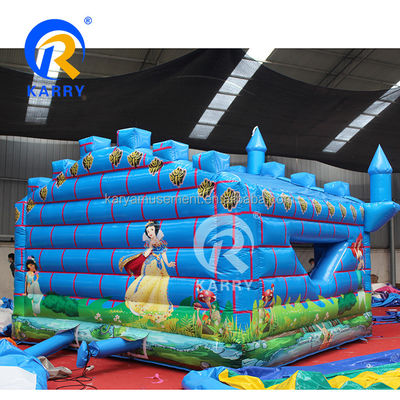 14 Años de edad Equipo de entretenimiento para niños al aire libre Casa de salto inflable con tobogán
