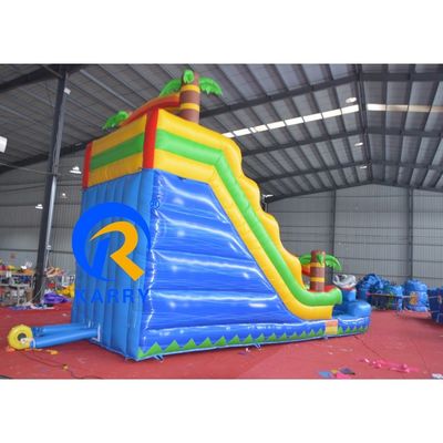 Comerciante de niños patio de recreo aire lleno al aire libre seco interior delfín toboganes inflables
