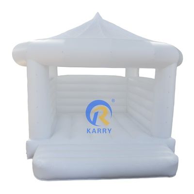 Casa de rebote inflable personalizable para la fiesta de bodas T / T 14 años hasta