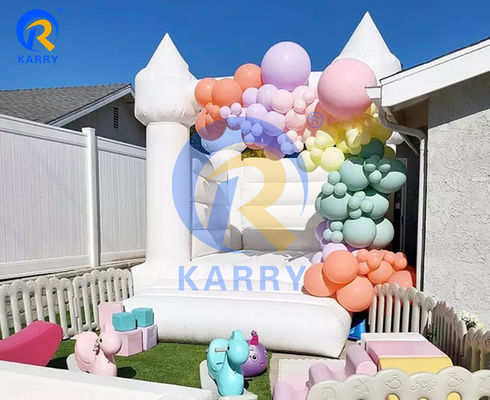 Casa de rebote inflable personalizable para la fiesta de bodas T / T 14 años hasta
