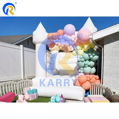 Casa de rebote inflable personalizable para la fiesta de bodas T / T 14 años hasta