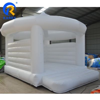 Casa de rebote inflable personalizable para la fiesta de bodas T / T 14 años hasta