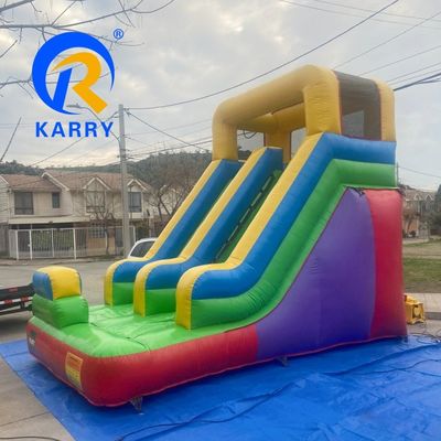 5-10 Juego de escalada para niños Golpeador inflable tobogán acuático Castillo de salto con piscina