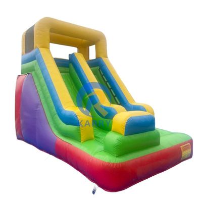5-10 Juego de escalada para niños Golpeador inflable tobogán acuático Castillo de salto con piscina