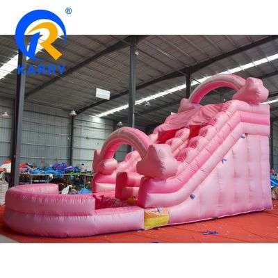 5-10 Juego de escalada para niños Golpeador inflable tobogán acuático Castillo de salto con piscina