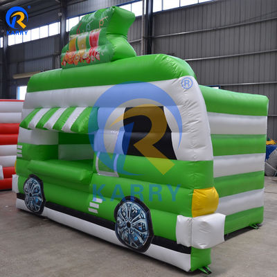 Interiores / al aire libre fiesta de picnic para niños y adultos Casa de salto inflable con kits de reparación Rojo