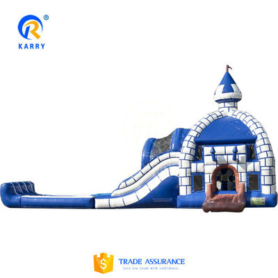 Equipo para actividades al aire libre Juguetes de castillo inflable tipo iglú con material de PVC deslizante