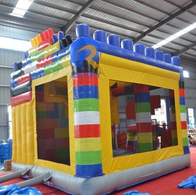 Casa de salto inflable comercial para actividades de fiesta y entrega de negocios Mar / aire