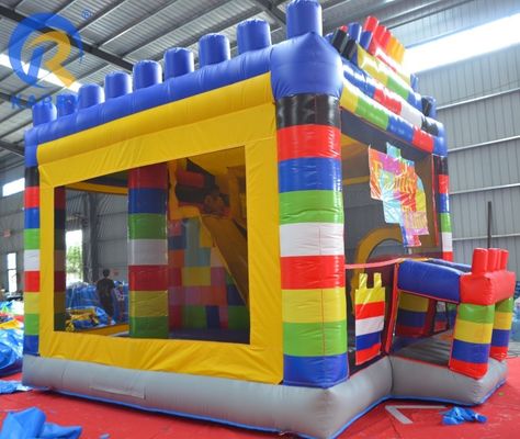 Casa de salto inflable comercial para actividades de fiesta y entrega de negocios Mar / aire