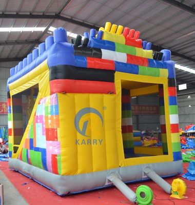 Casa de salto inflable comercial para actividades de fiesta y entrega de negocios Mar / aire
