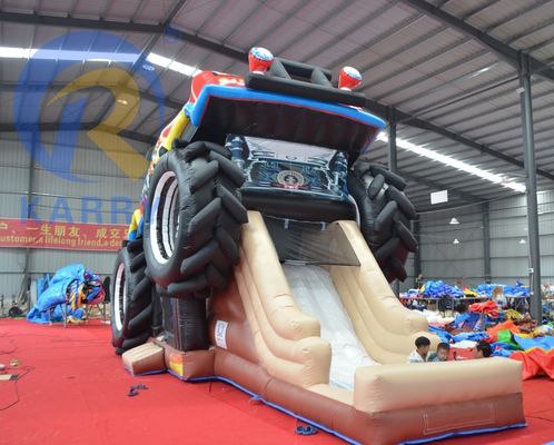 0.55mm PVC Inflatable Slide Jumping Toy Estilo para el Castillo al aire libre juguete en el parque de diversiones