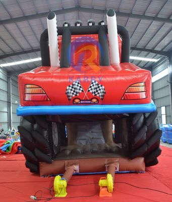 0.55mm PVC Inflatable Slide Jumping Toy Estilo para el Castillo al aire libre juguete en el parque de diversiones