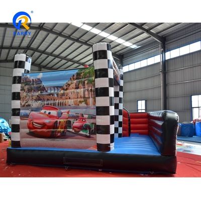 Logotipo personalizado Acceptable Bouncy Castle Slide para equipos del centro comercial y juegos al aire libre de los niños