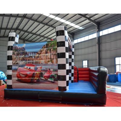 Logotipo personalizado Acceptable Bouncy Castle Slide para equipos del centro comercial y juegos al aire libre de los niños