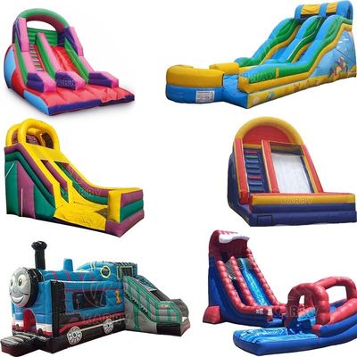 Bringbringlight Slide Material personalizado de agua inflada húmeda y seca para eventos