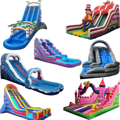 Bringbringlight Slide Material personalizado de agua inflada húmeda y seca para eventos