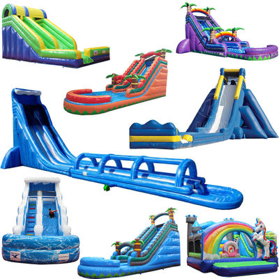 Bringbringlight Slide Material personalizado de agua inflada húmeda y seca para eventos