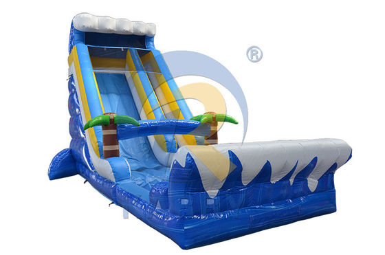 Deslizamiento seco inflable comercial para un hermoso deslizamiento de piscina exterior e interior