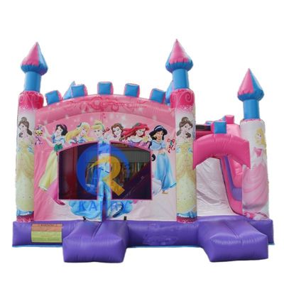 Unisex juguete inflables al aire libre Princesa de cuento de hadas Kit de reparación de la casa de salto incluido