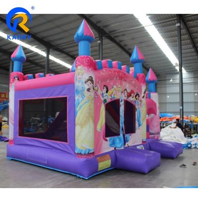 Unisex juguete inflables al aire libre Princesa de cuento de hadas Kit de reparación de la casa de salto incluido