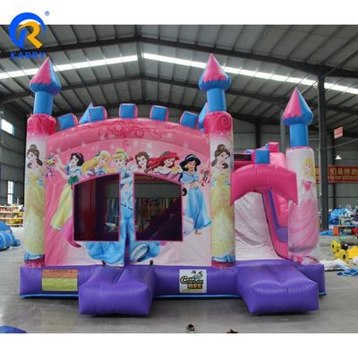 Unisex juguete inflables al aire libre Princesa de cuento de hadas Kit de reparación de la casa de salto incluido