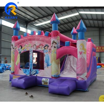Unisex juguete inflables al aire libre Princesa de cuento de hadas Kit de reparación de la casa de salto incluido
