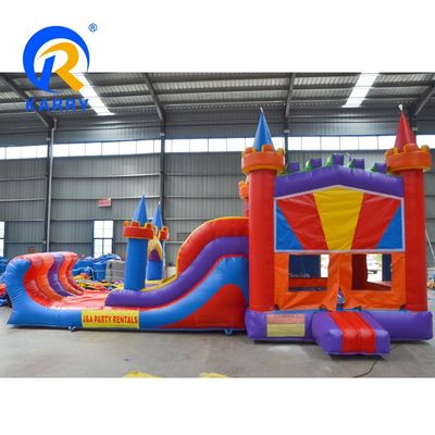 Entrega por mar/aire Slide inflable con accesorios para castillos de salto