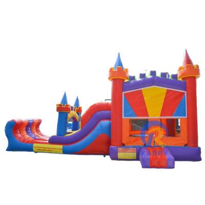Entrega por mar/aire Slide inflable con accesorios para castillos de salto