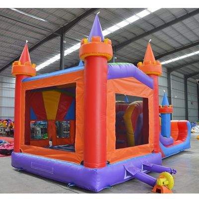 Entrega por mar/aire Slide inflable con accesorios para castillos de salto