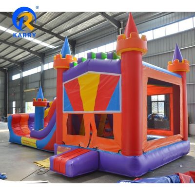 Entrega por mar/aire Slide inflable con accesorios para castillos de salto