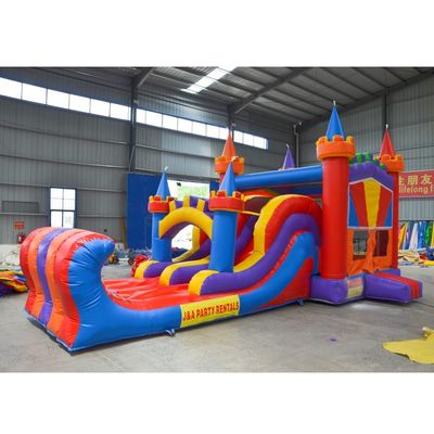 Entrega por mar/aire Slide inflable con accesorios para castillos de salto