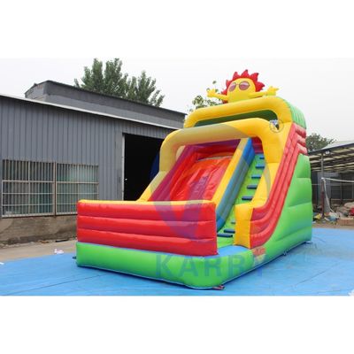 CE EN14960 Certificado castillo de salto inflable con tobogán y piscina para niños