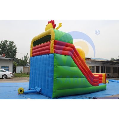 CE EN14960 Certificado castillo de salto inflable con tobogán y piscina para niños