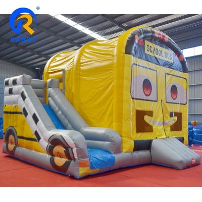 Entrega por mar/aire Castillo de salto inflable para niños con logotipo personalizado de diapositiva aceptado