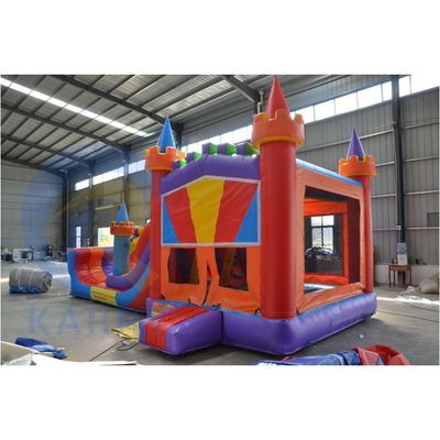 Accesorios de reparación de sopladores CE incluidos Bloques de construcción Casa de rebote inflable con tobogán