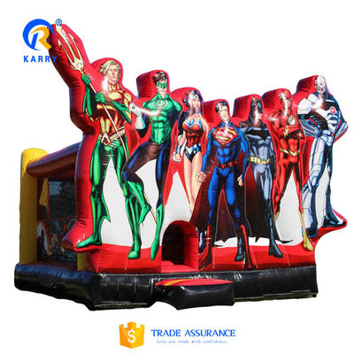 Envío aéreo expreso Deslizador inflable de dibujos animados personalizados con diversión y envío mundial