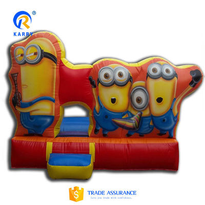 Envío aéreo expreso Deslizador inflable de dibujos animados personalizados con diversión y envío mundial